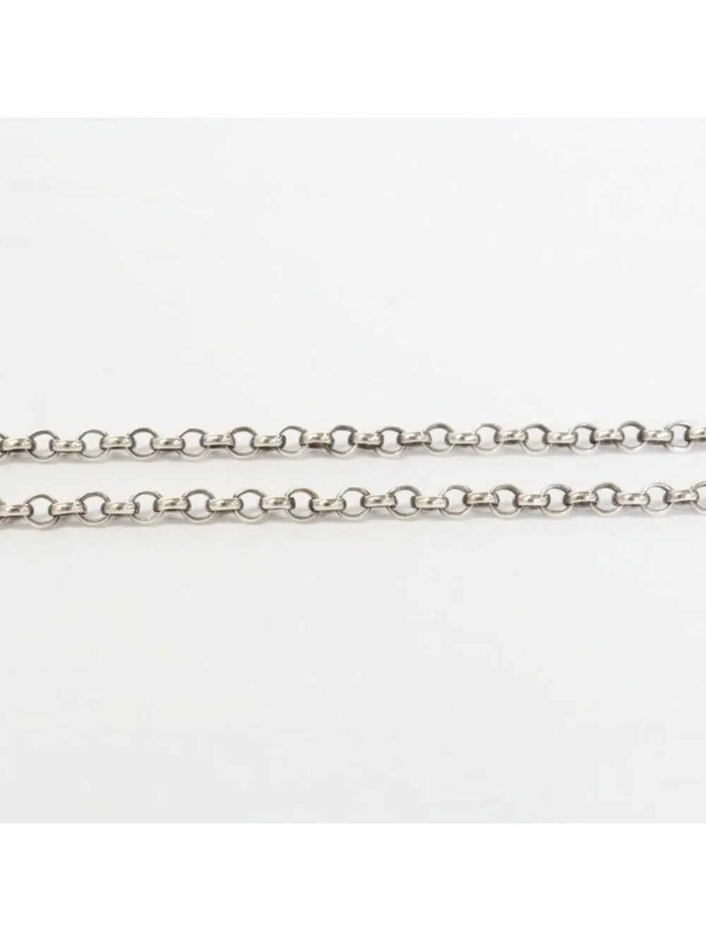 Chrome Hearts 925 18 Inch Roll Chain Necklace